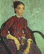 Vincent Van Gogh La Mousme, Sitting painting